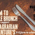 Farm to table brunch for Agrarian Adventure – Sunday Nov 15